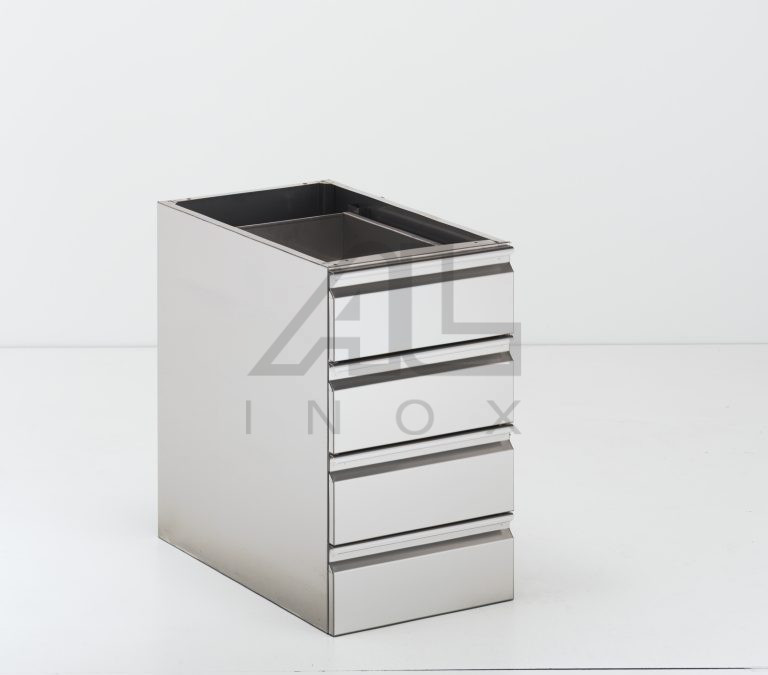 CASSETTIERA 4 CASSETTI PER TAVOLO LAVORO – C4