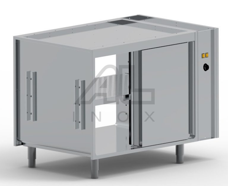 BASE RISCALDATA DOPPIA APERTURA 2 PORTE SCORREVOLI – I2ACPRDA