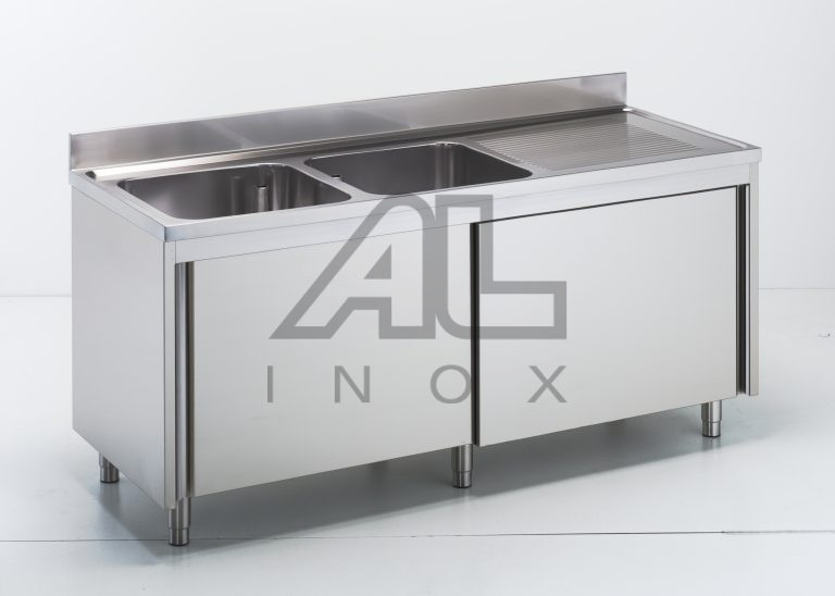 WASHBASIN CUPBOARD  WITH 1 SINK AND SLIDING DOOR – LA6