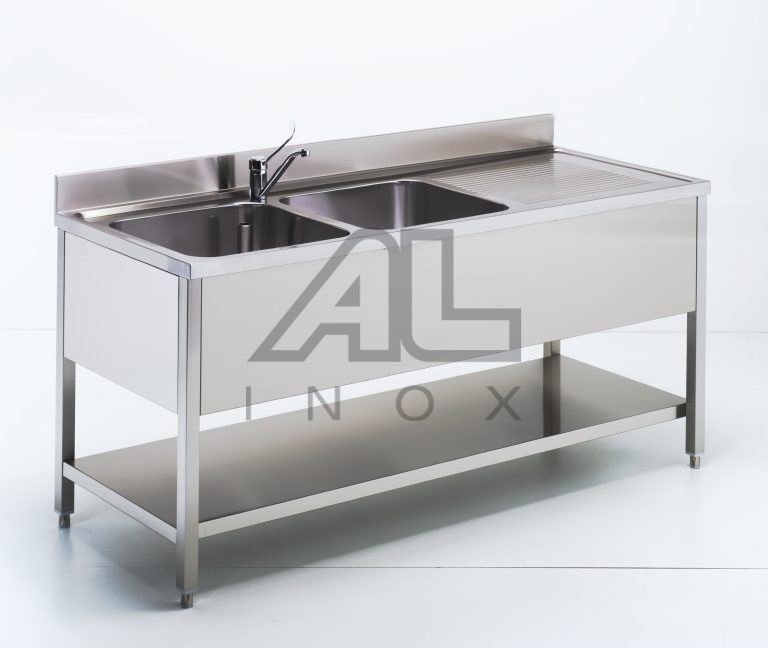 WASHBASIN WITH SHELF AND 1 SINK – LR6